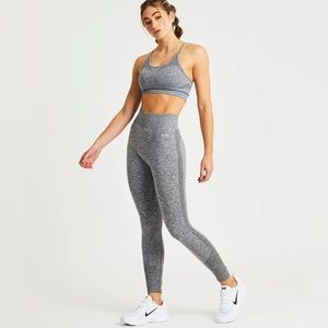 AYBL Motion Seamless Leggings - Grey Marl XS